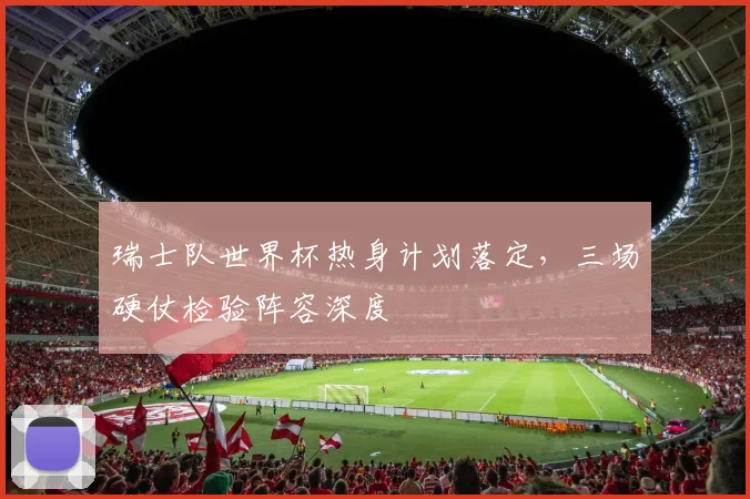瑞士队世界杯热身计划落定，三场硬仗检验阵容深度