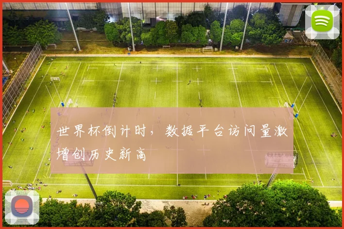 世界杯倒计时，数据平台访问量激增创历史新高