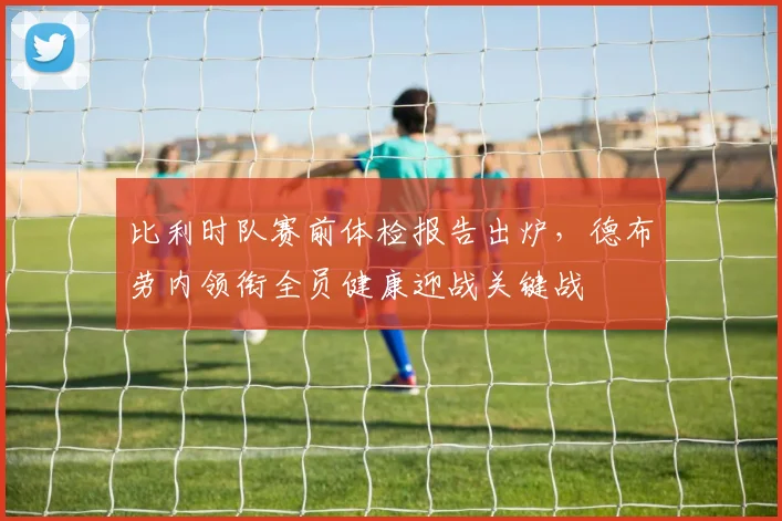 比利时队赛前体检报告出炉，德布劳内领衔全员健康迎战关键战
